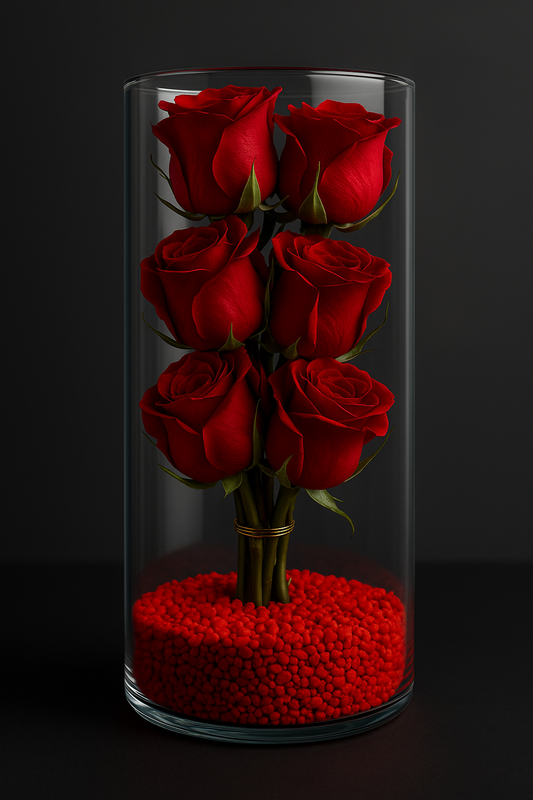 OPULENTO DE COLOR ROJO