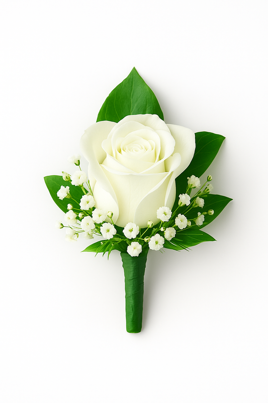 🌹 Novio Rosa Blanca